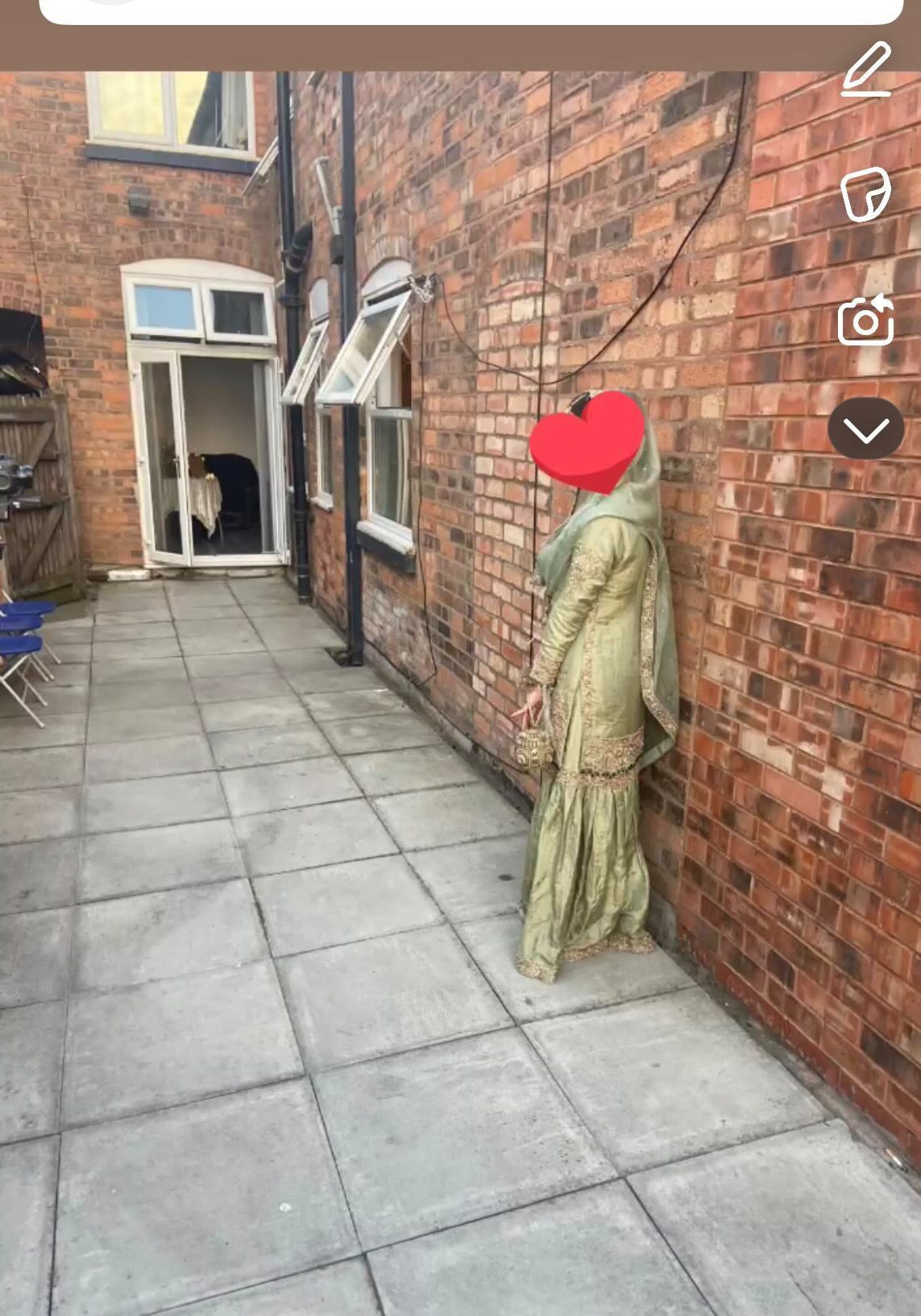 Elegant Sage Green Nikah/Engagement Outfit β¨