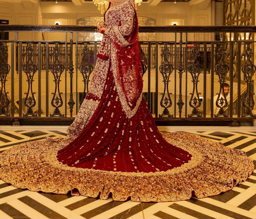 Luxury Bridal Lehenga♥️