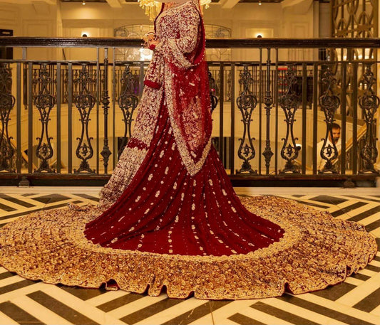 Luxury Bridal Lehenga♥️