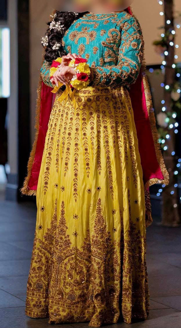 Mehndi lehnga 💕