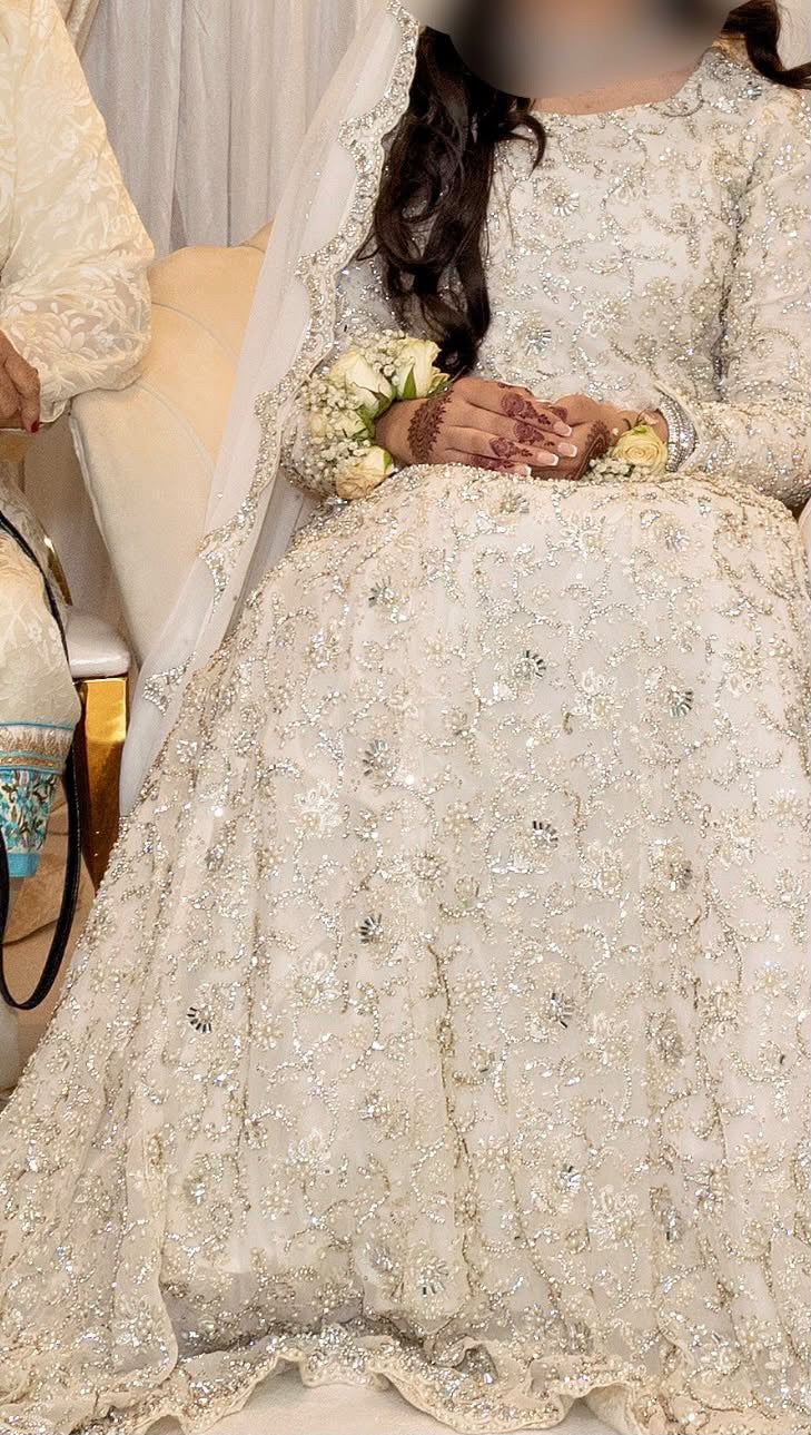 Bridal dress white