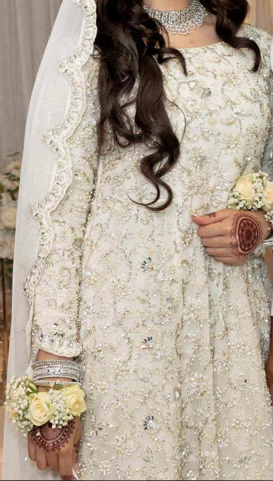 Bridal dress white