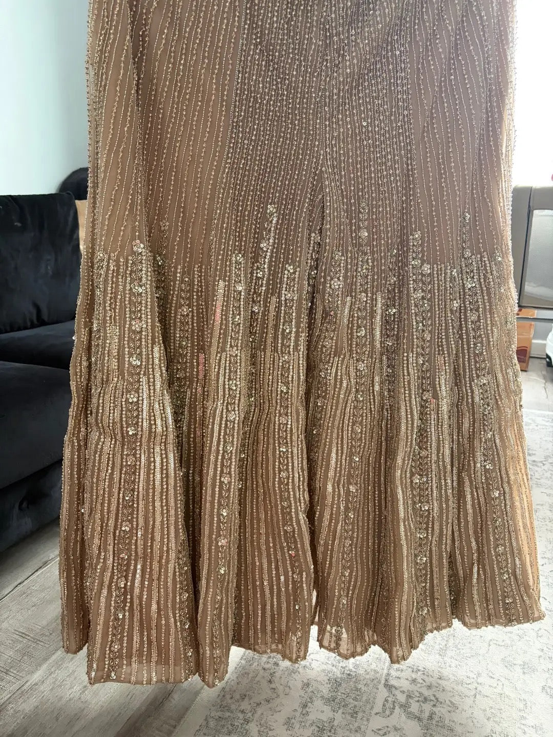 Embellished Gharara and Dress