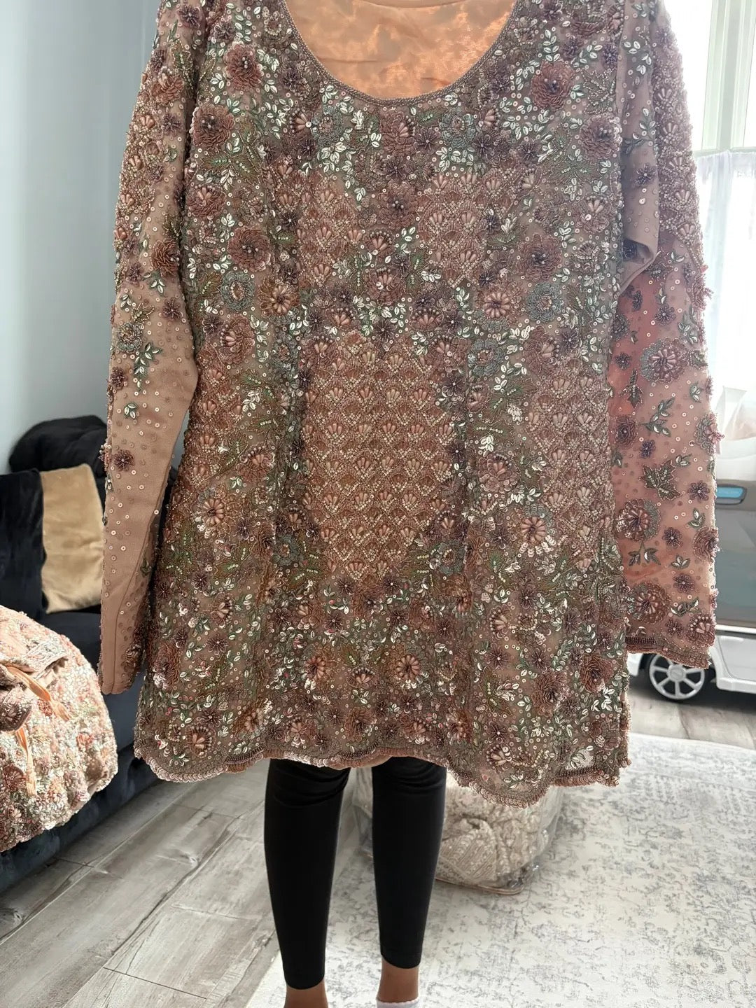 Embroidered 3-Piece Outfit