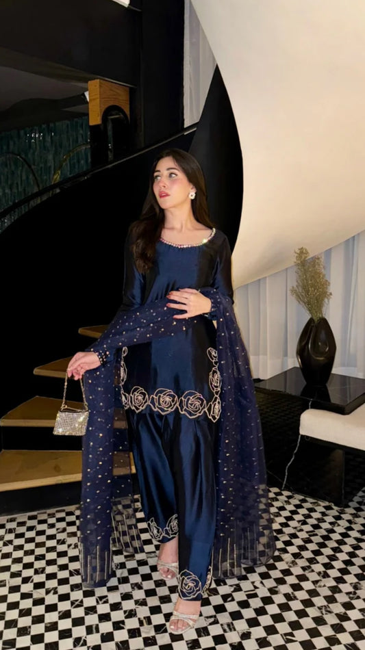 Rose Shalwar Set